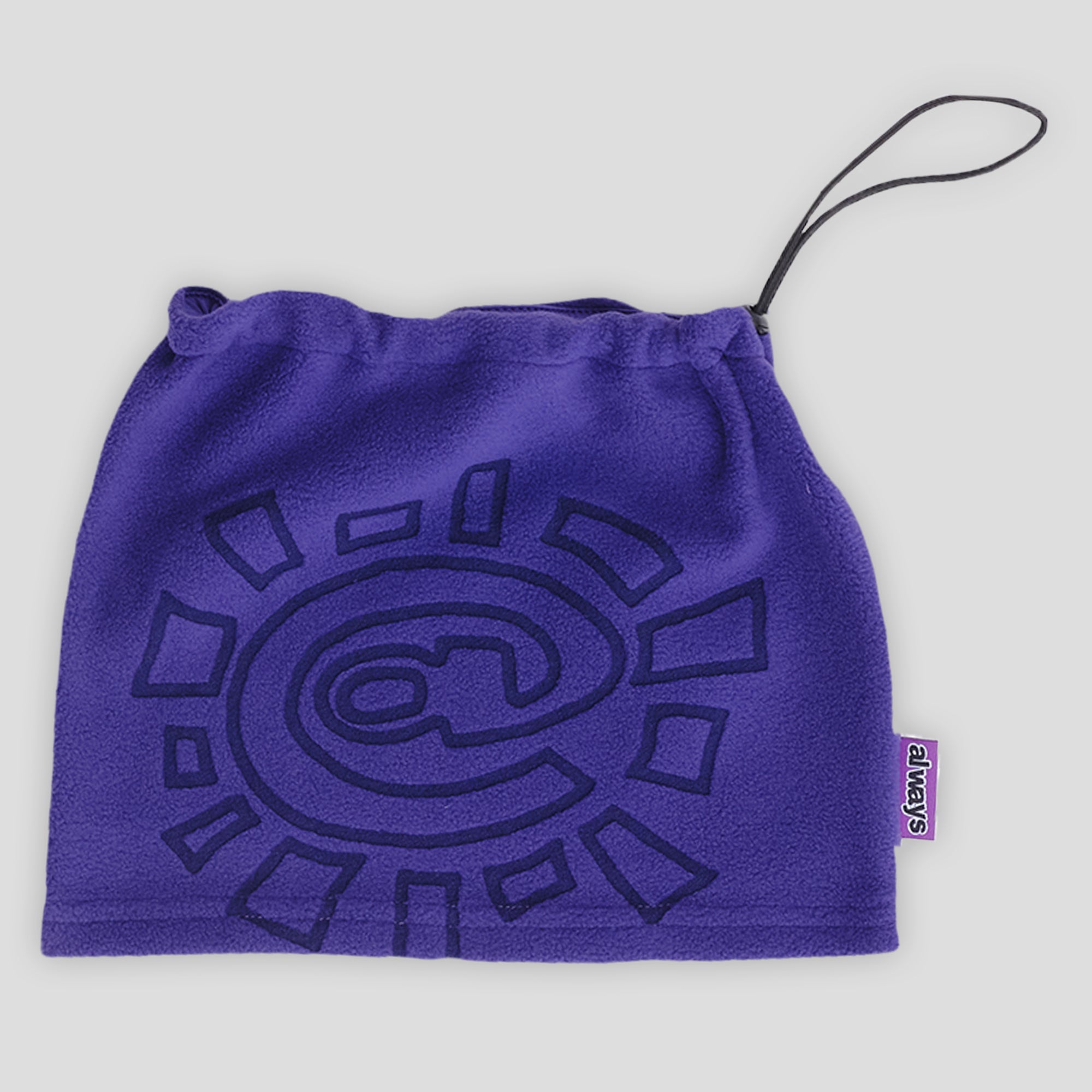 Always Do What You Should Do Polarfleece Snood - Purple – Pass~Port