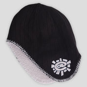 Always Do What You Should Do Reversible Ear Flap Beanie - Black / Grey
