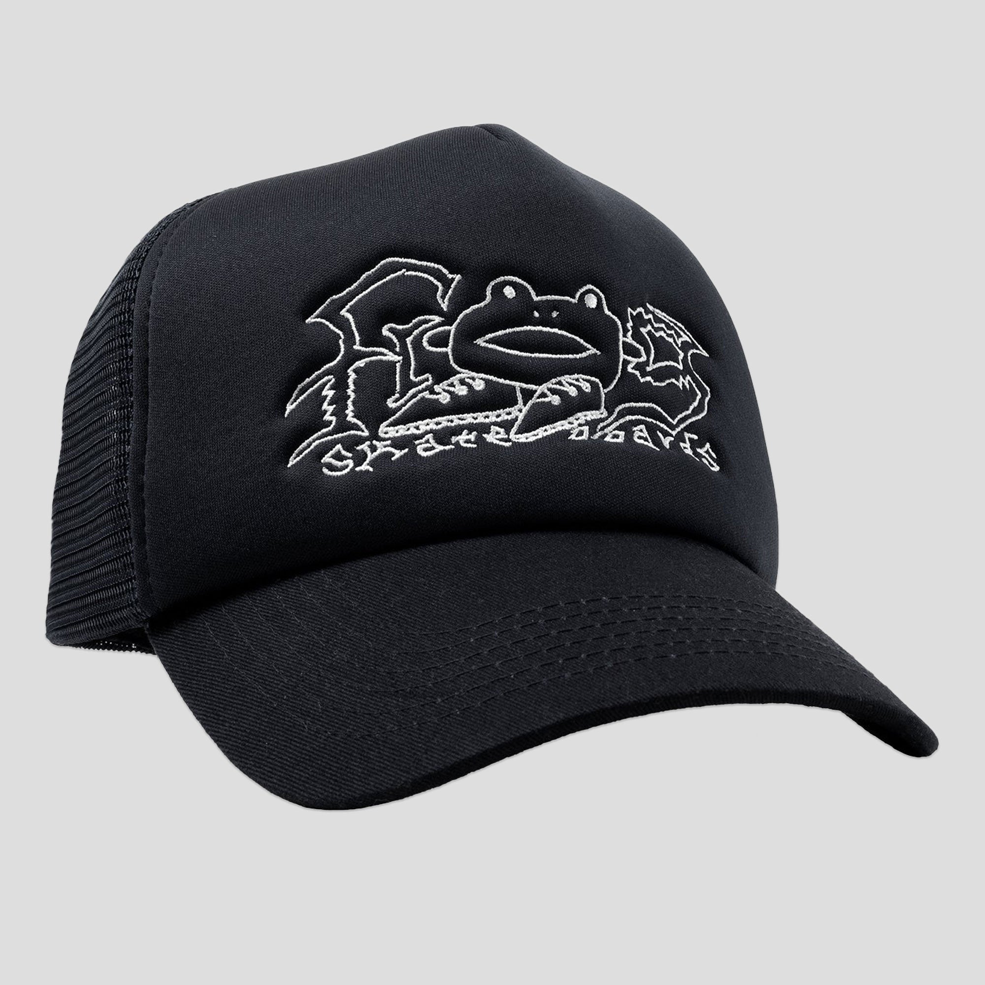 Frog Skateboards Big Shoes Trucker - Black