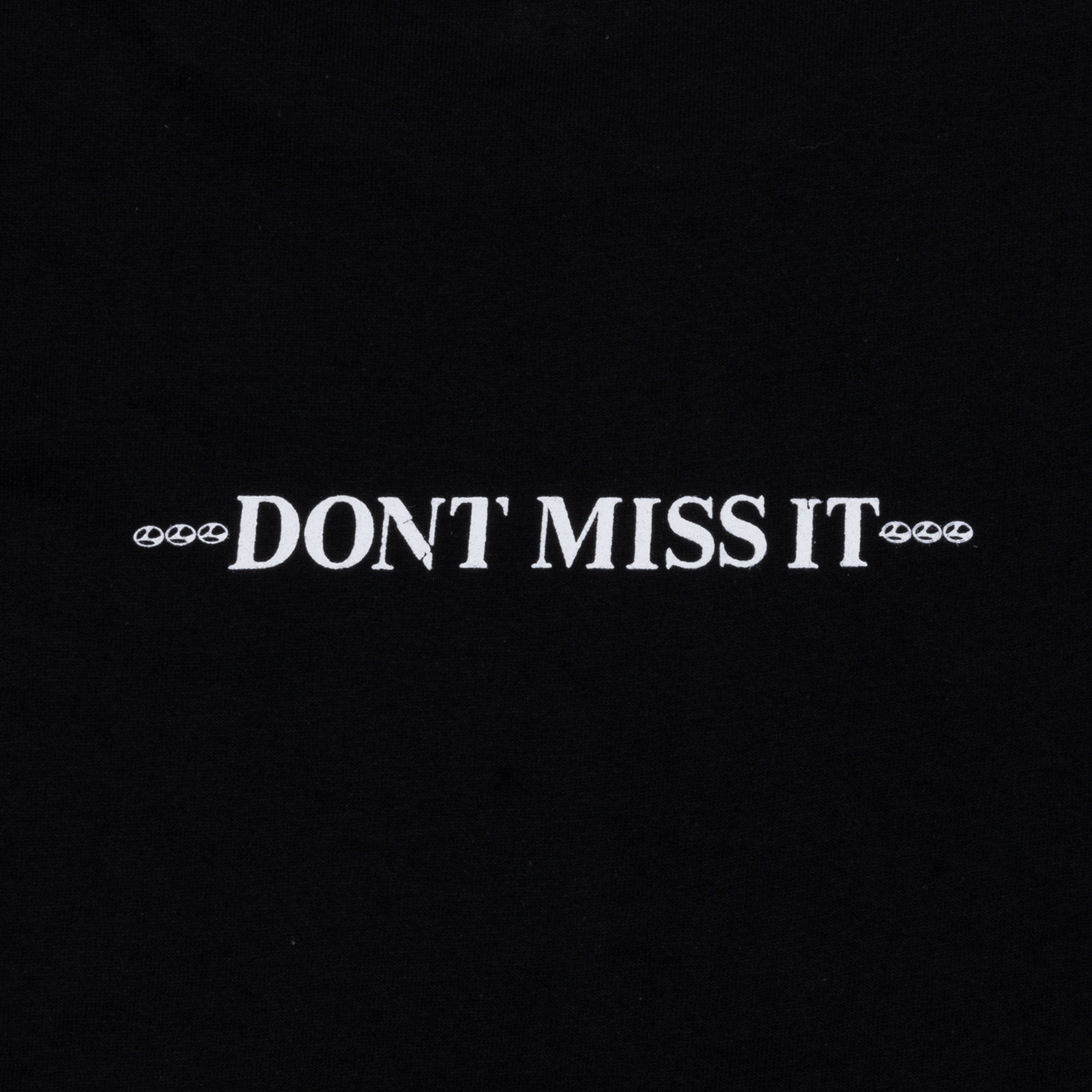 Limosine Don't Miss It Tee - Black