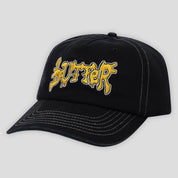 Butter Goods Blotch 5 Panel Cap - Black