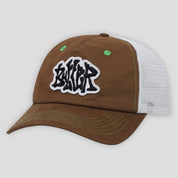 Butter Goods Melt Trucker Cap - Brown