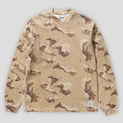 Butter Goods Waffle Longsleeve Top - Desert Camo