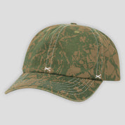 Butter Goods Woods Camo 6 Panel Cap - Sage
