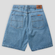 Butter Goods Baggy Denim Shorts - Washed Indigo