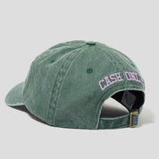 Cash Only Campus 6 Panel Cap - Washed Forest