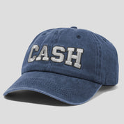 Cash Only Campus 6 Panel Cap - Washed Navy