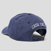 Cash Only Campus 6 Panel Cap - Washed Navy