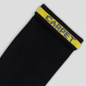 Carpet Company Carpet Sock - Black