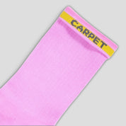 Carpet Company Carpet Sock - Pink