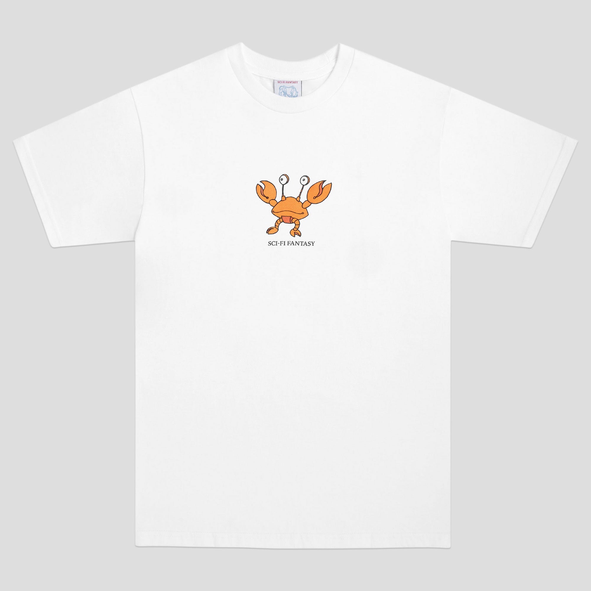 Sci-Fi Fantasy Crab T-Shirt - White