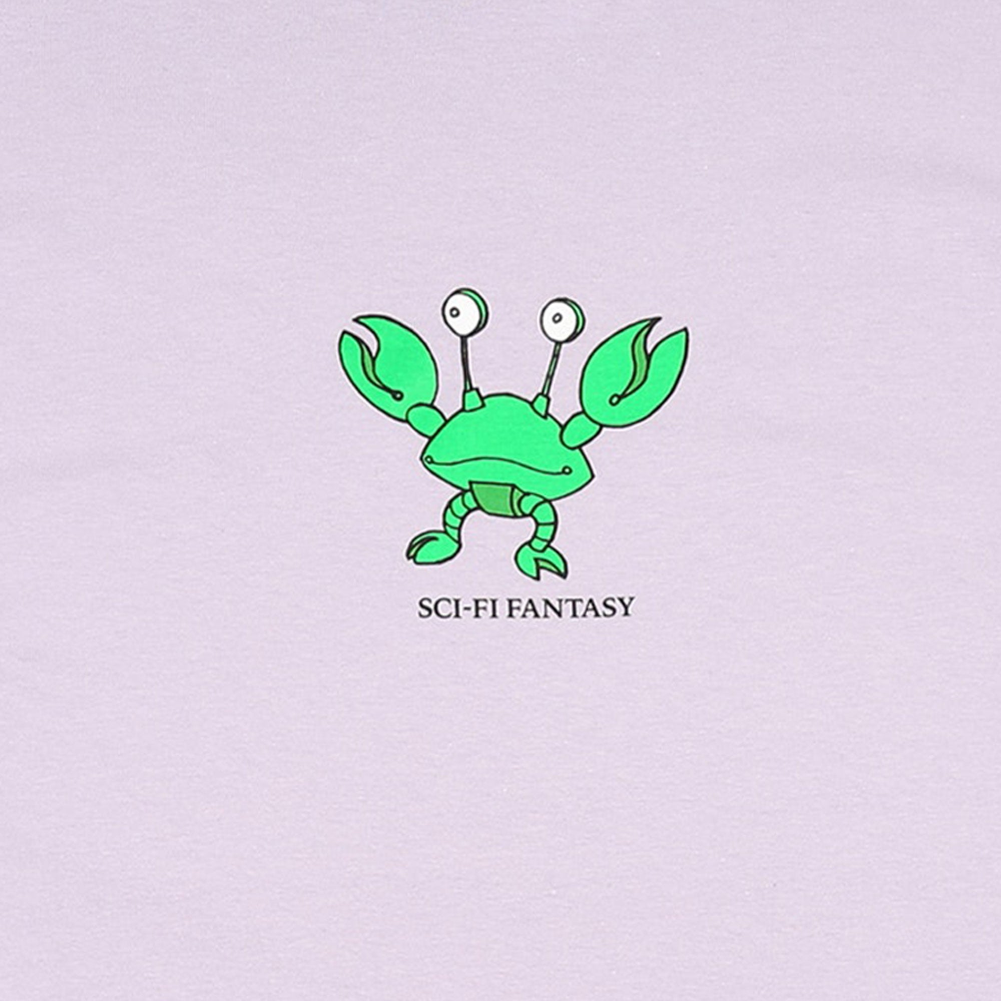 Sci-Fi Fantasy Crab T-Shirt - Orchid