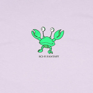 Sci-Fi Fantasy Crab T-Shirt - Orchid