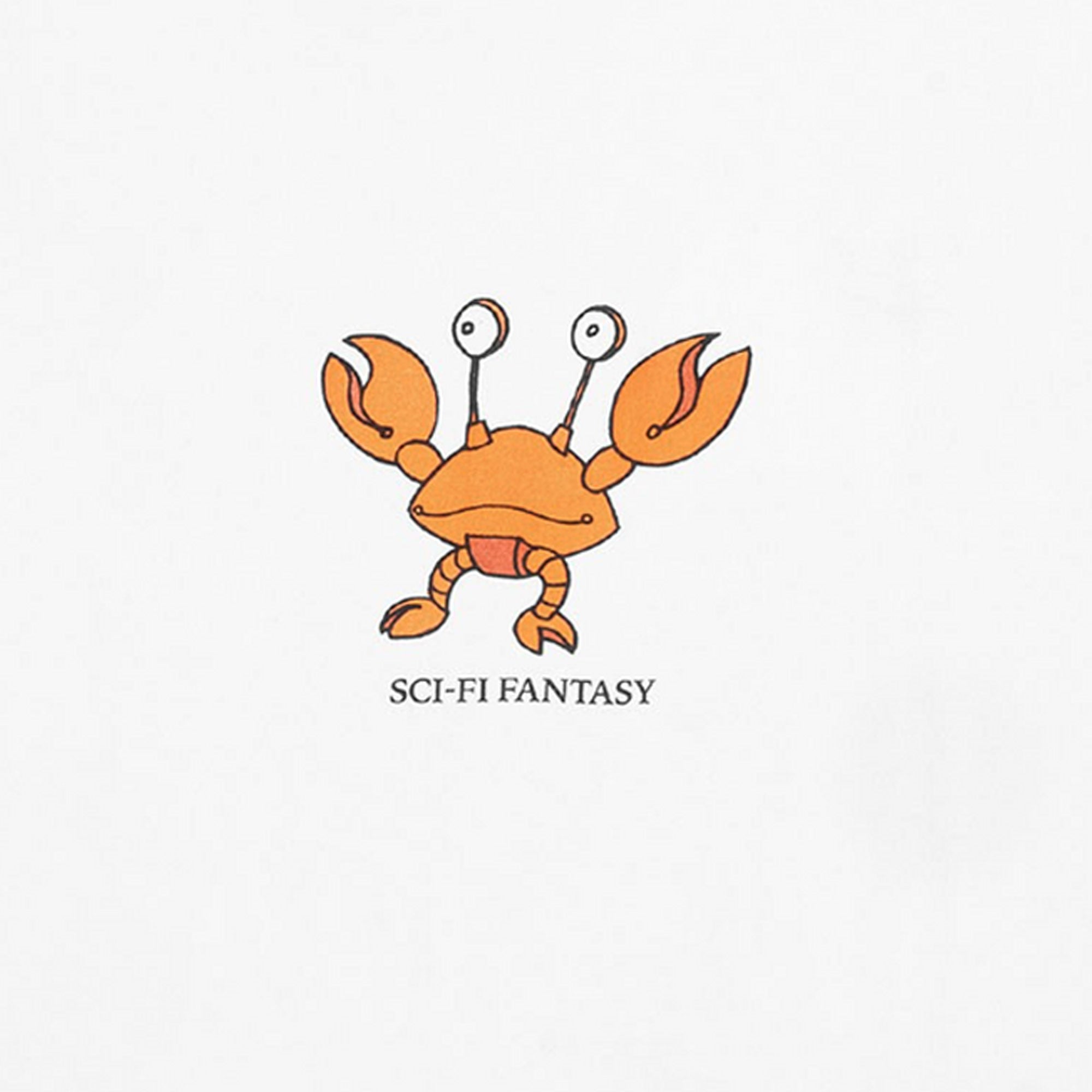 Sci-Fi Fantasy Crab T-Shirt - White