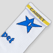 Carpet Company C-Star Sock - White