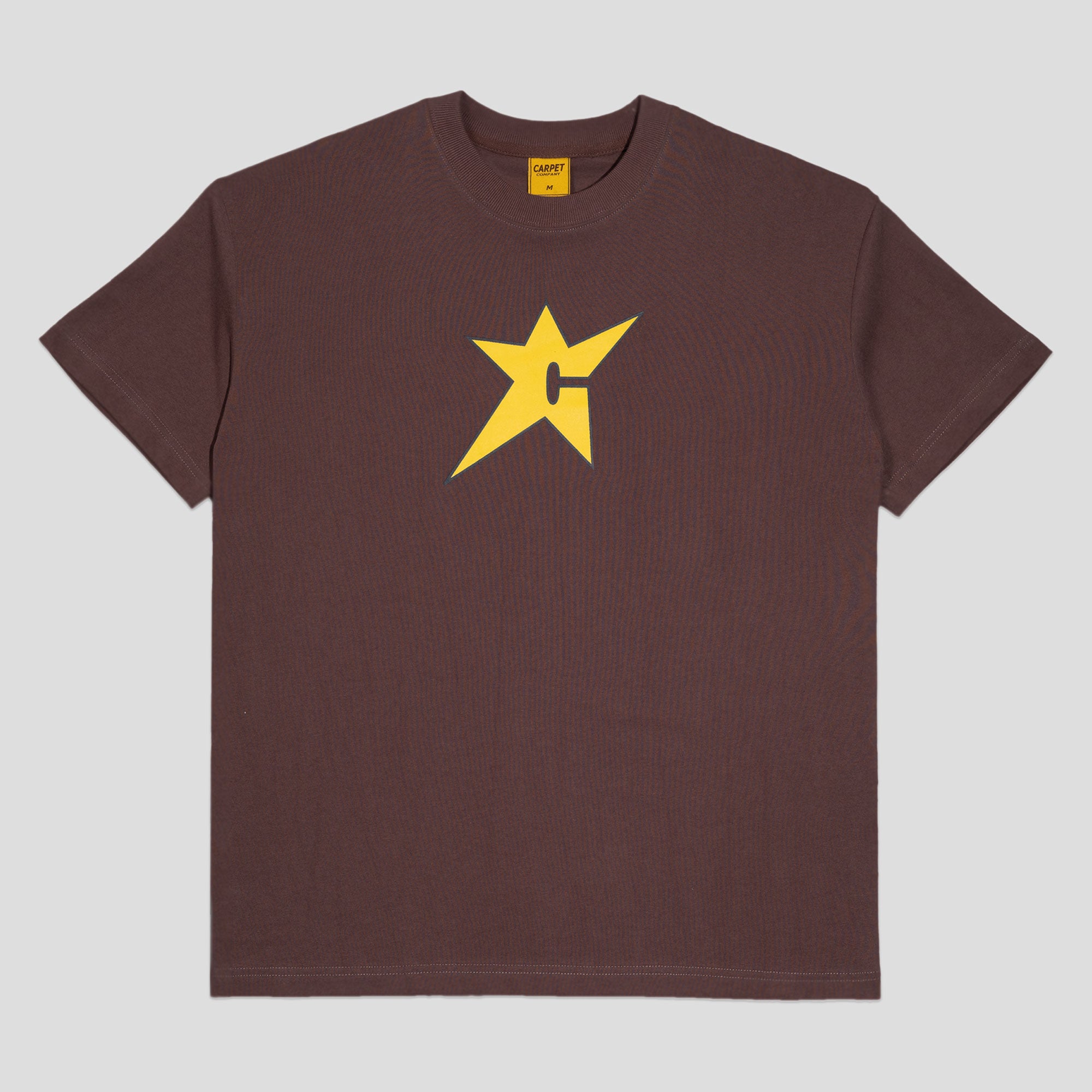 Carpet Company C Star Logo Tee - Brown