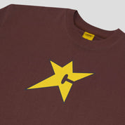 Carpet Company C Star Logo Tee - Brown