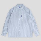 Always Do What You Should Do Business Leisure Longsleeve Shirt - Sky Blue