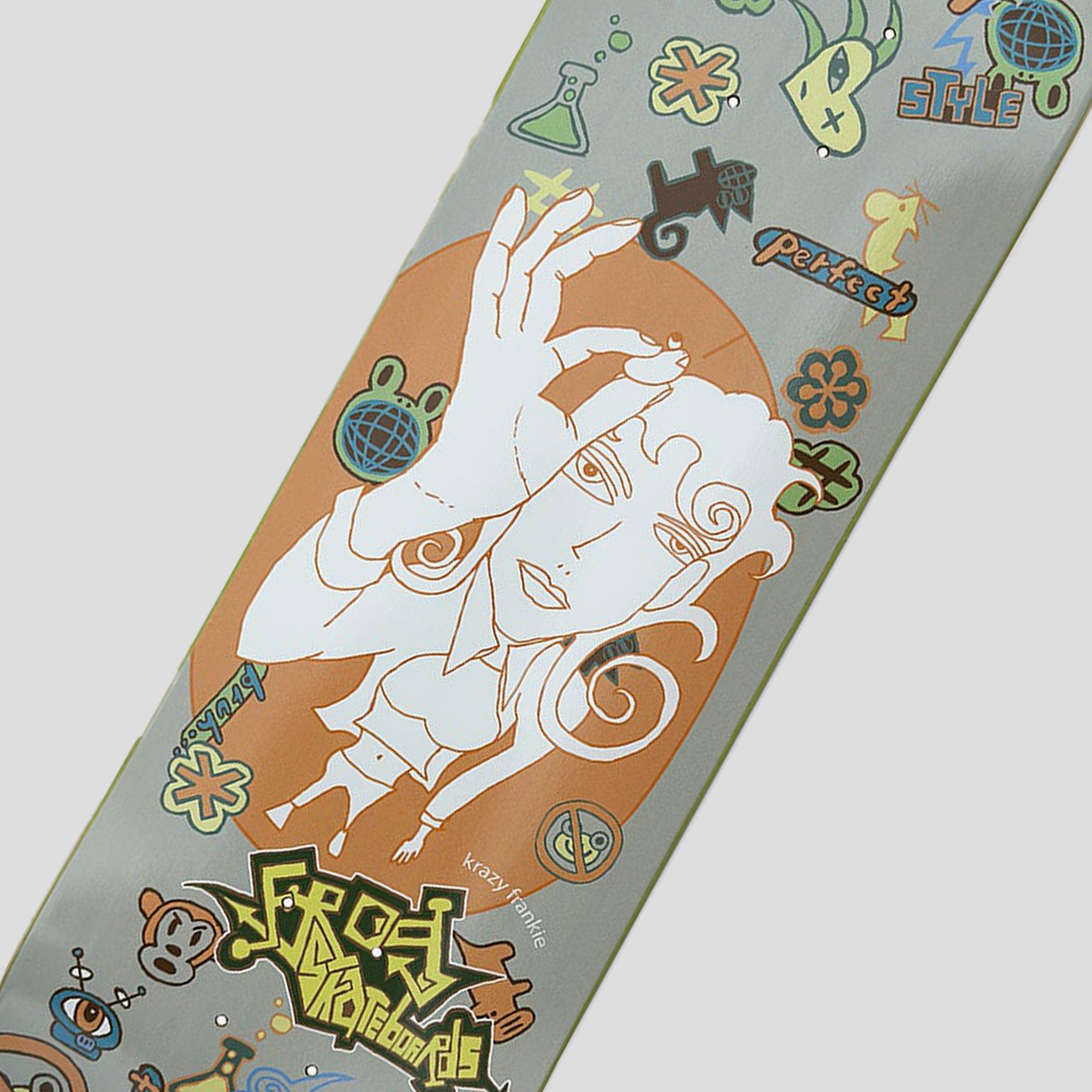 Frog Skateboards Frankie Decker No Frog Zone Deck - 8.5"