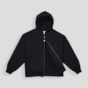 Carpet Company Big C-Star Double Zip Hoodie - Black