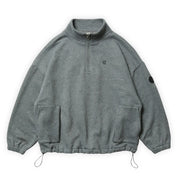 Evisen Mind Land Half Zip Sweat - Grey