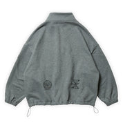 Evisen Mind Land Half Zip Sweat - Grey