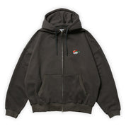 Evisen Sushi Zip Hoodie - Charcoal