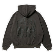 Evisen Sushi Zip Hoodie - Charcoal