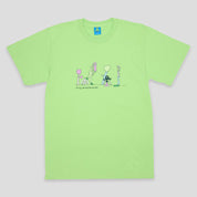 Frog Skateboards Tee Memories 1000 - Lime