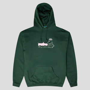 Frog Skateboards Truck Repair Hoodie - Forest Green