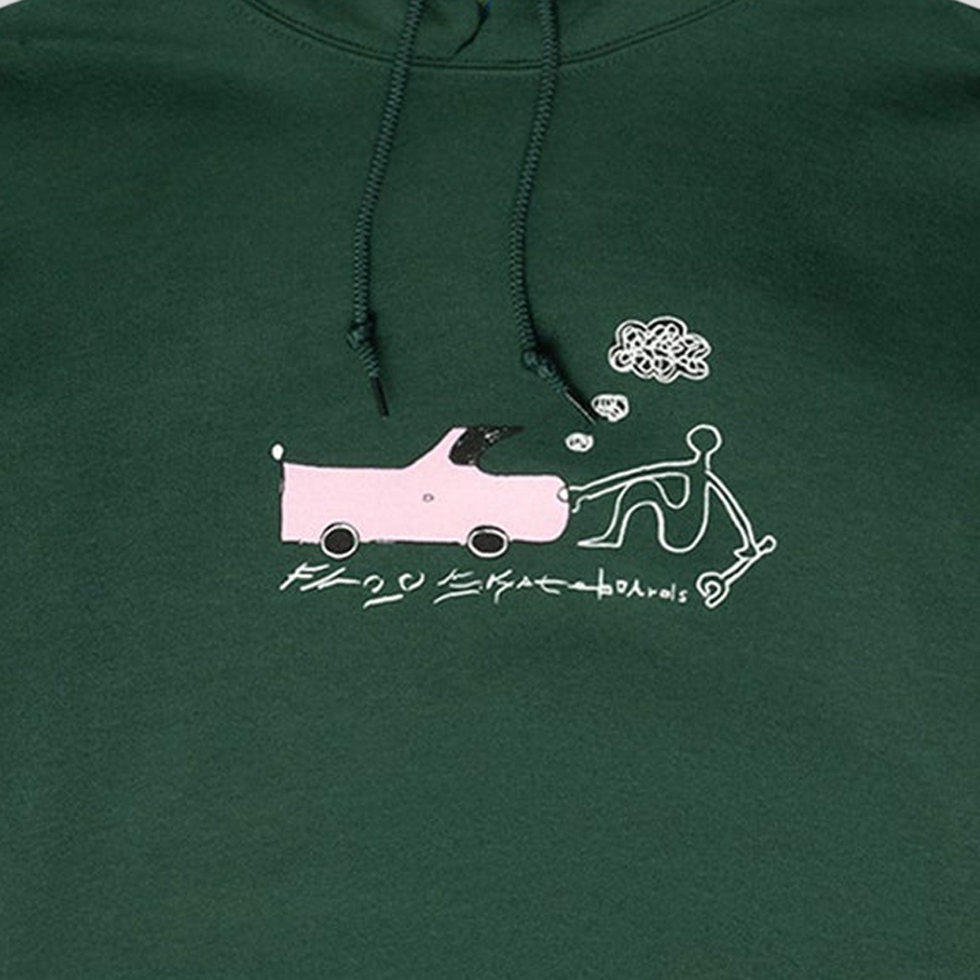 Frog Skateboards Truck Repair Hoodie - Forest Green