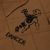 Dancer OG Diamond Stitch Hoodie - Brown