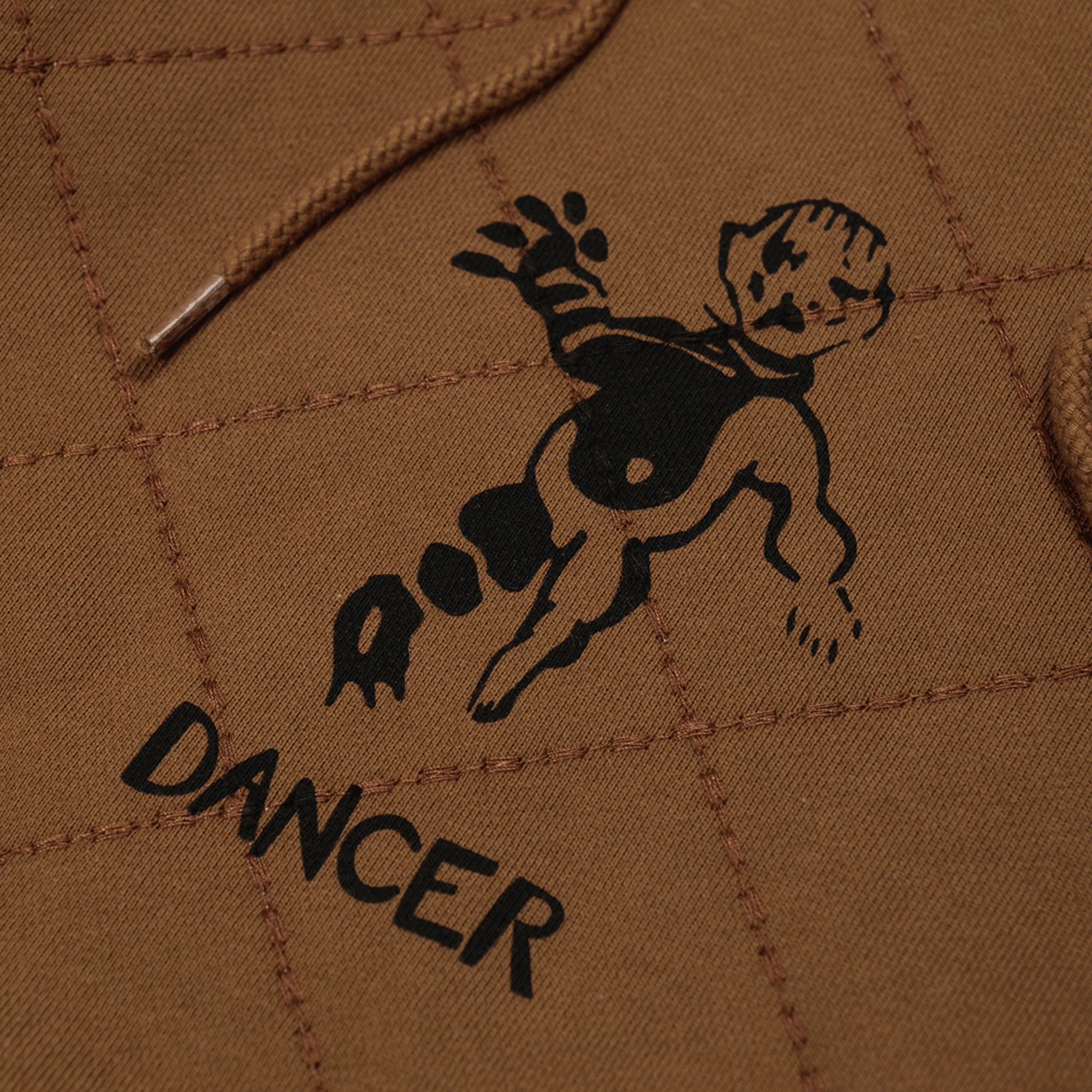 Dancer OG Diamond Stitch Hoodie - Brown