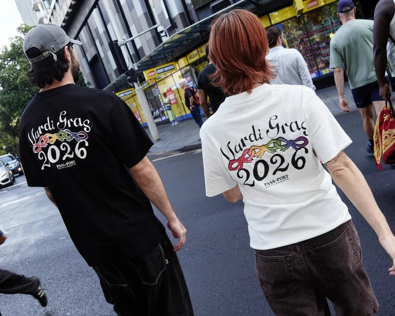 MARDI GRAS 2026 BE DIFFERENT TEE