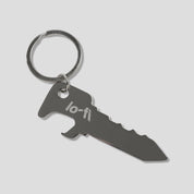 Lo-Fi Unlock Key Chain - Silver