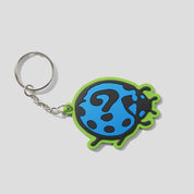 Lo-Fi Mystery Bug Key Chain - Green / Blue