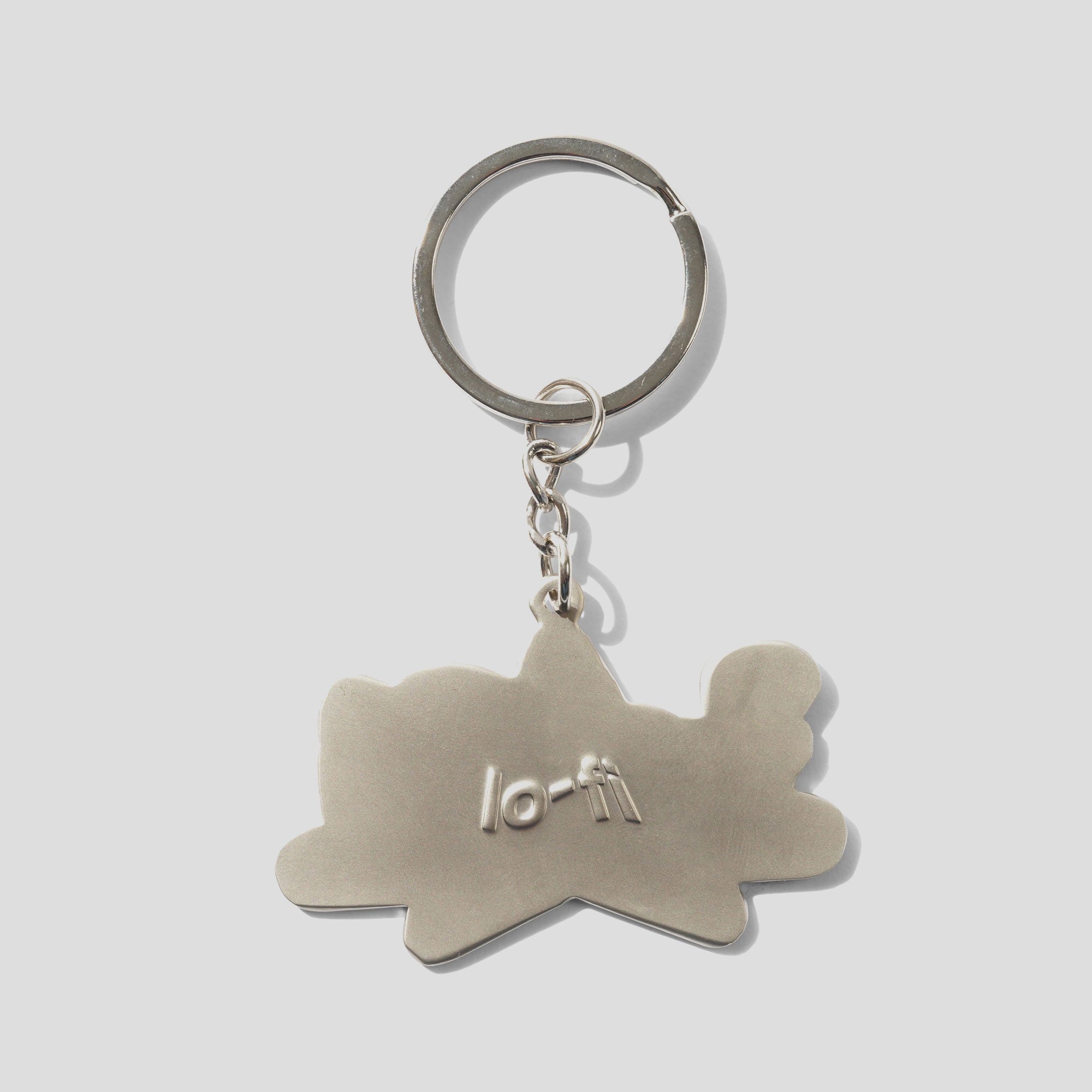 Lo-Fi Star Logo Key Chain - Antiqued Silver