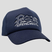 Frog Skateboards Big Shoes Trucker Cap - Navy