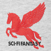 Sci-Fi Fantasy Pegasus Crewneck - Grey Heather