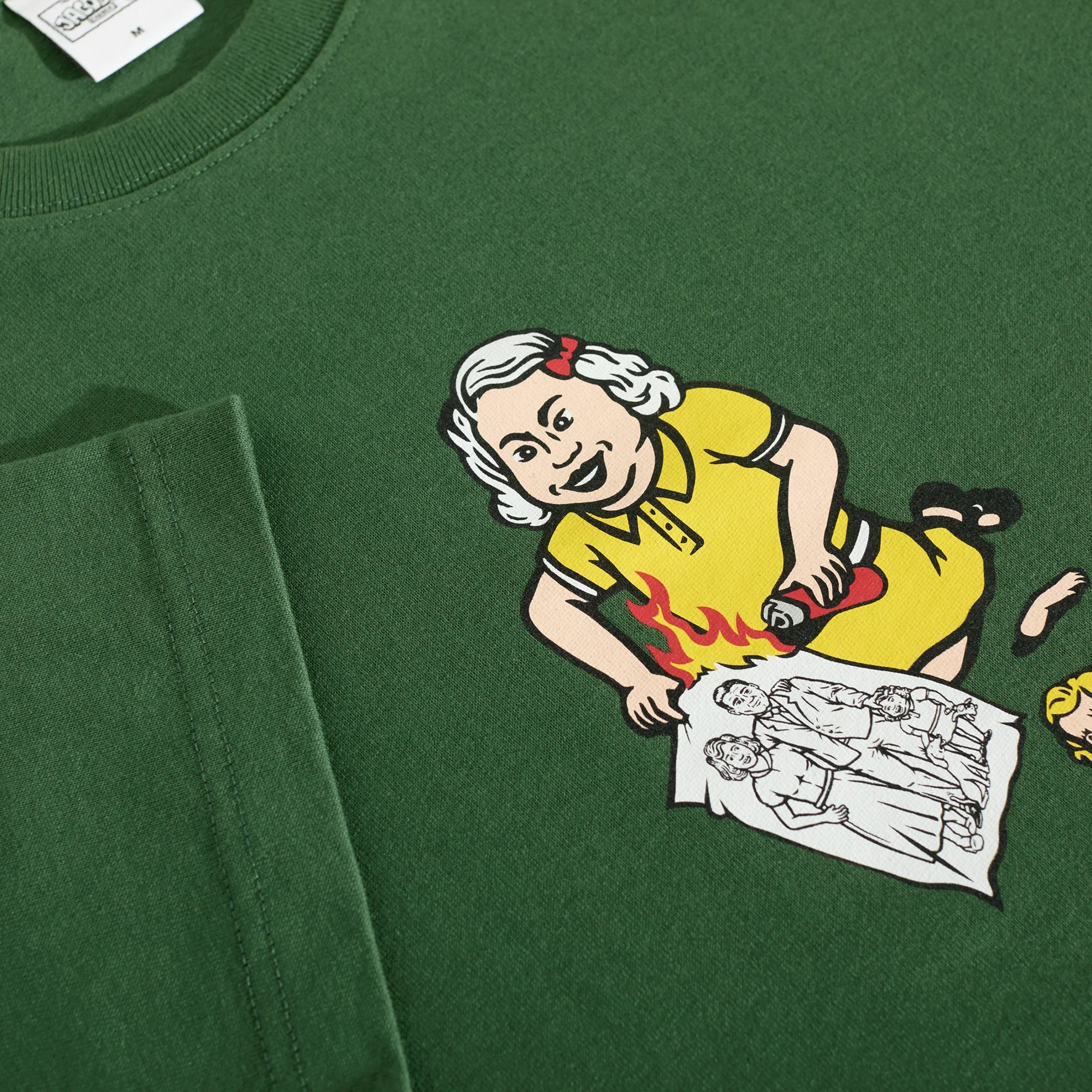 Polar Skate Co. Family Affair Tee - Forest Green