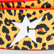 Carpet Company Riveted Leather Belt - Cheetah