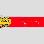 Carpet Company Riveted Leather Belt - Cheetah
