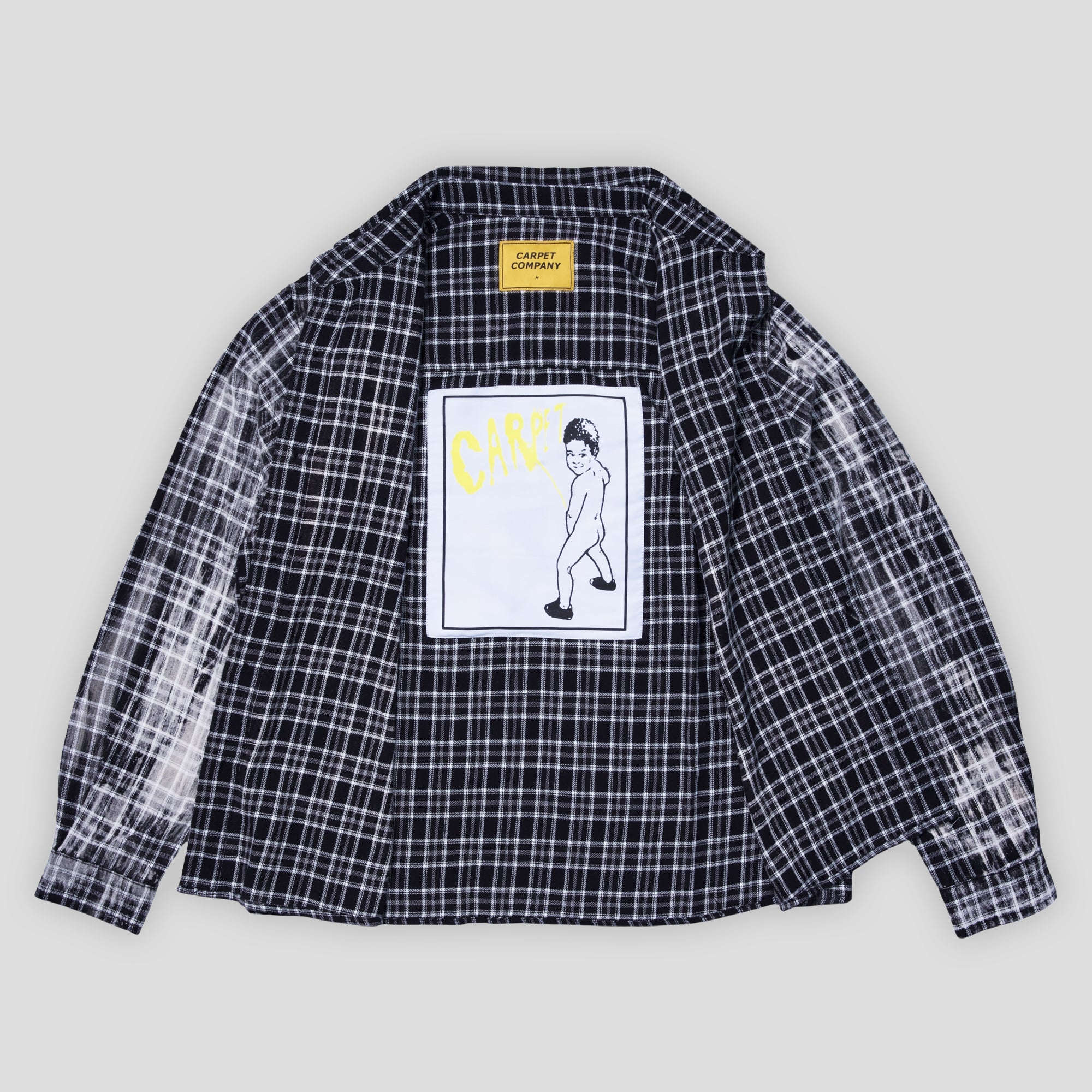 Carpet Company Bleached Flannel - Black
