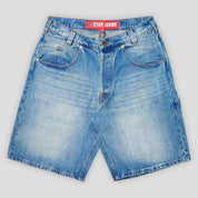 Carpet Company Faded Denim Shorts - Faded Denim