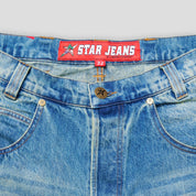 Carpet Company Faded Denim Shorts - Faded Denim