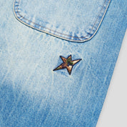Carpet Company Faded Denim Shorts - Faded Denim