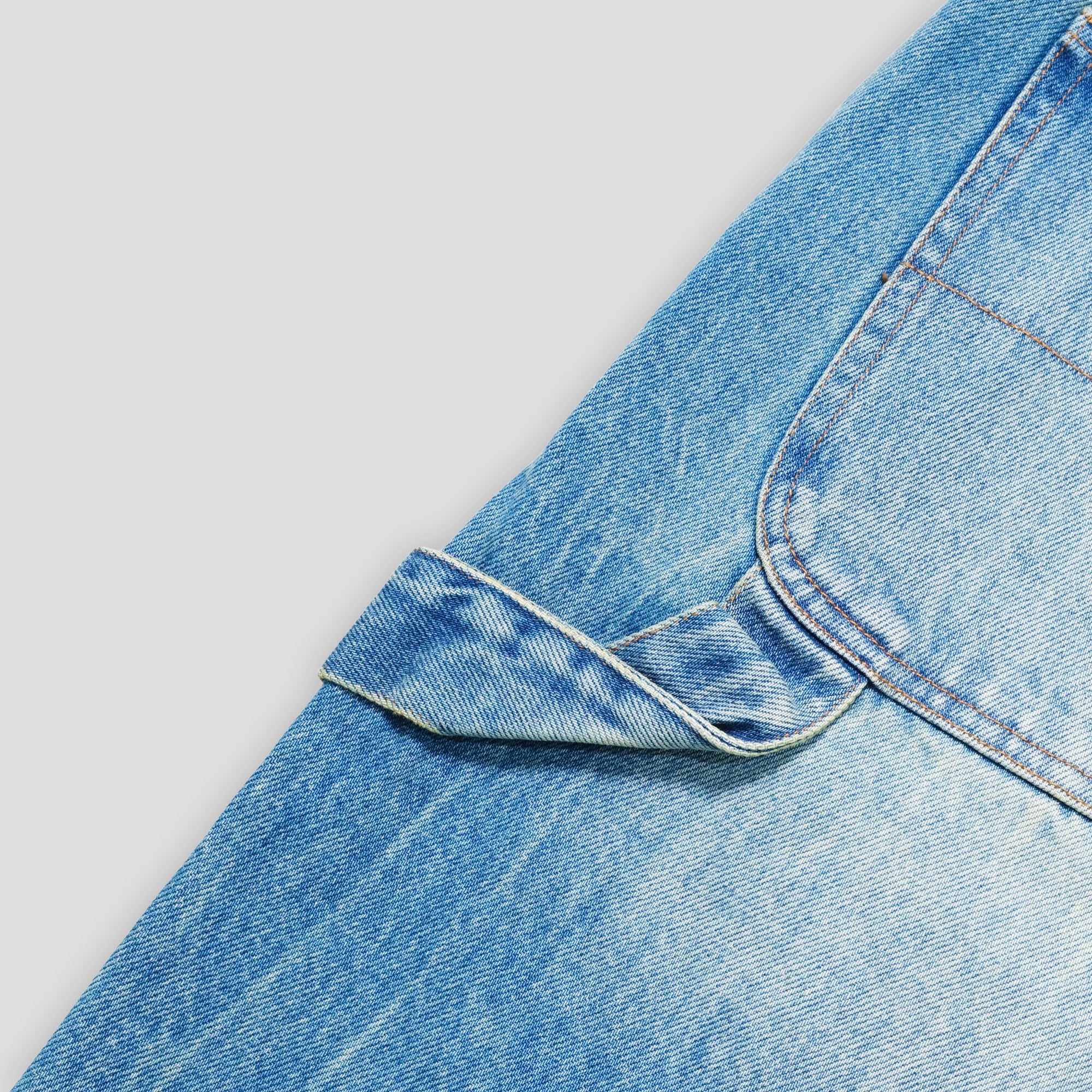 Carpet Company Faded Denim Shorts - Faded Denim
