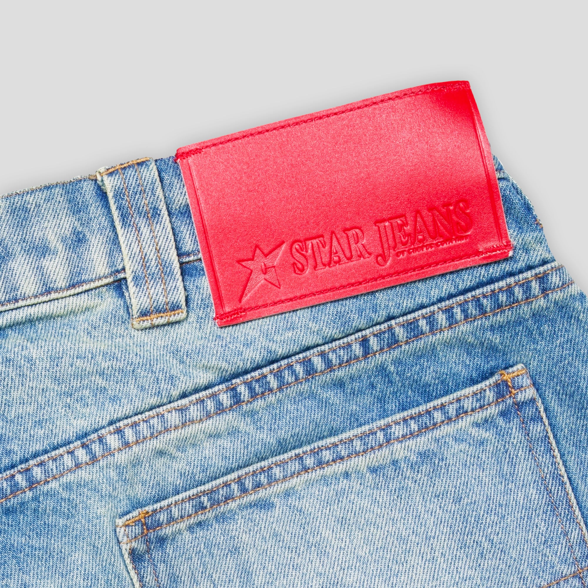 Carpet Company Faded Denim Shorts - Faded Denim