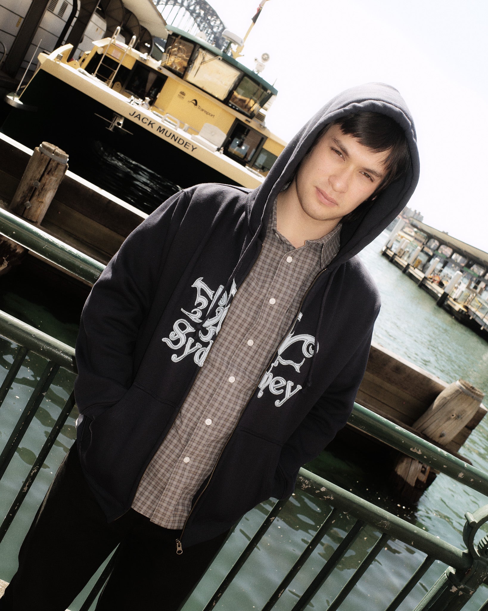 Bye Jeremy Bye Zip-Up Hoodie - Grey – Pass~Port
