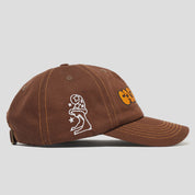 Cash Only Sketchbook 6 Panel Cap - Bark